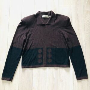 Vintage Sonia Rykiel Wool Blend Sweater Made in Italy